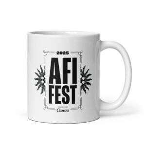 AFI FEST 2025 - White glossy mug