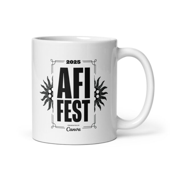 AFI FEST 2025 - White glossy mug